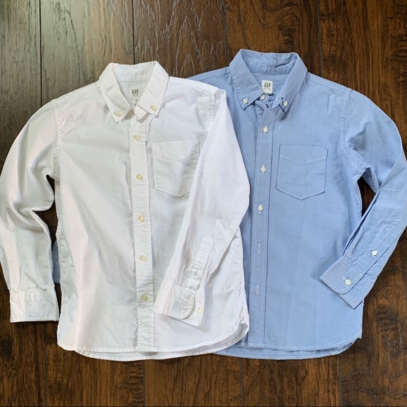 Boys Gap Uniform Oxford Bundle medium EUC - Picture 1 of 8